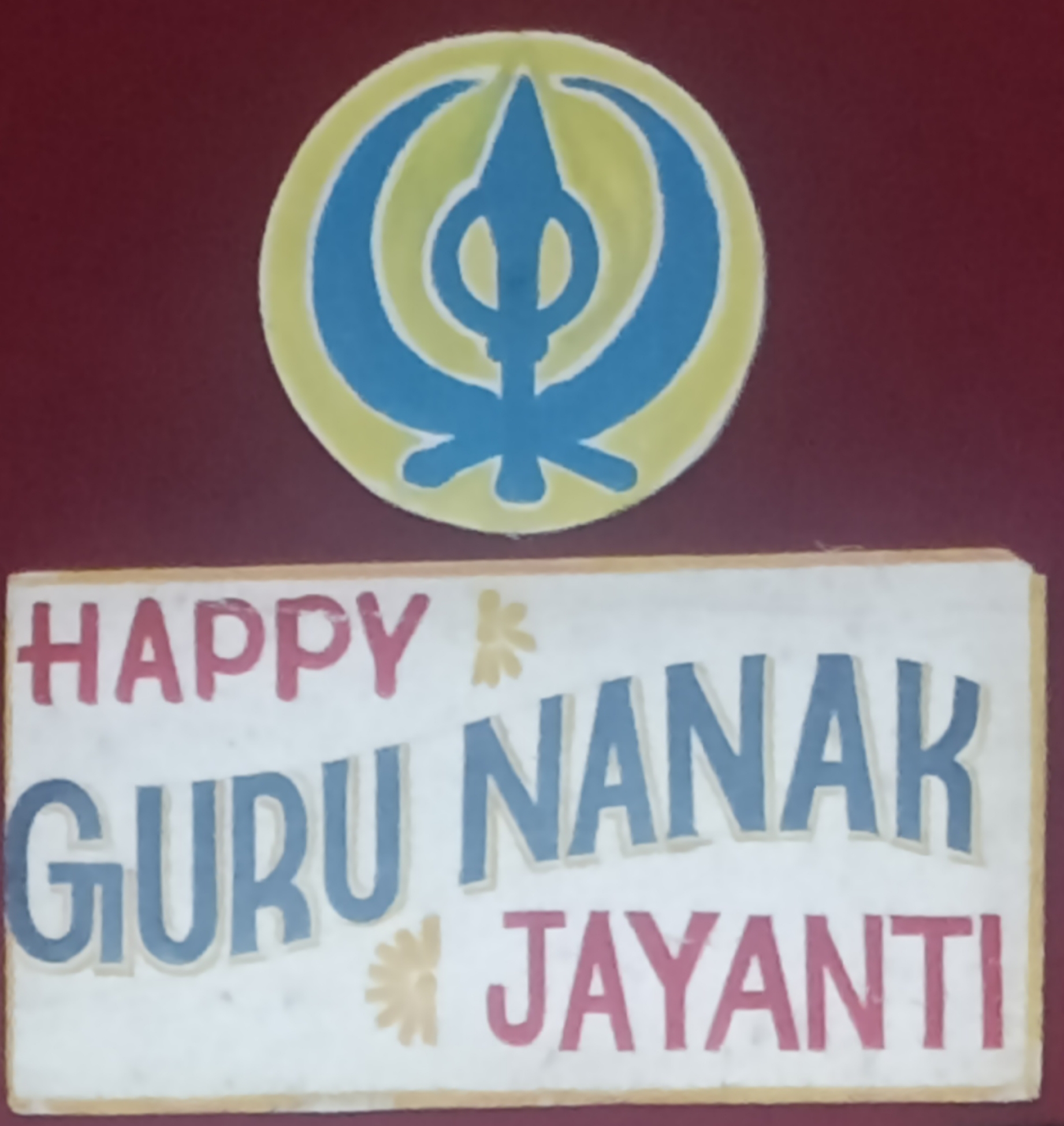 Celebrated Guru Nanak Jayanti..